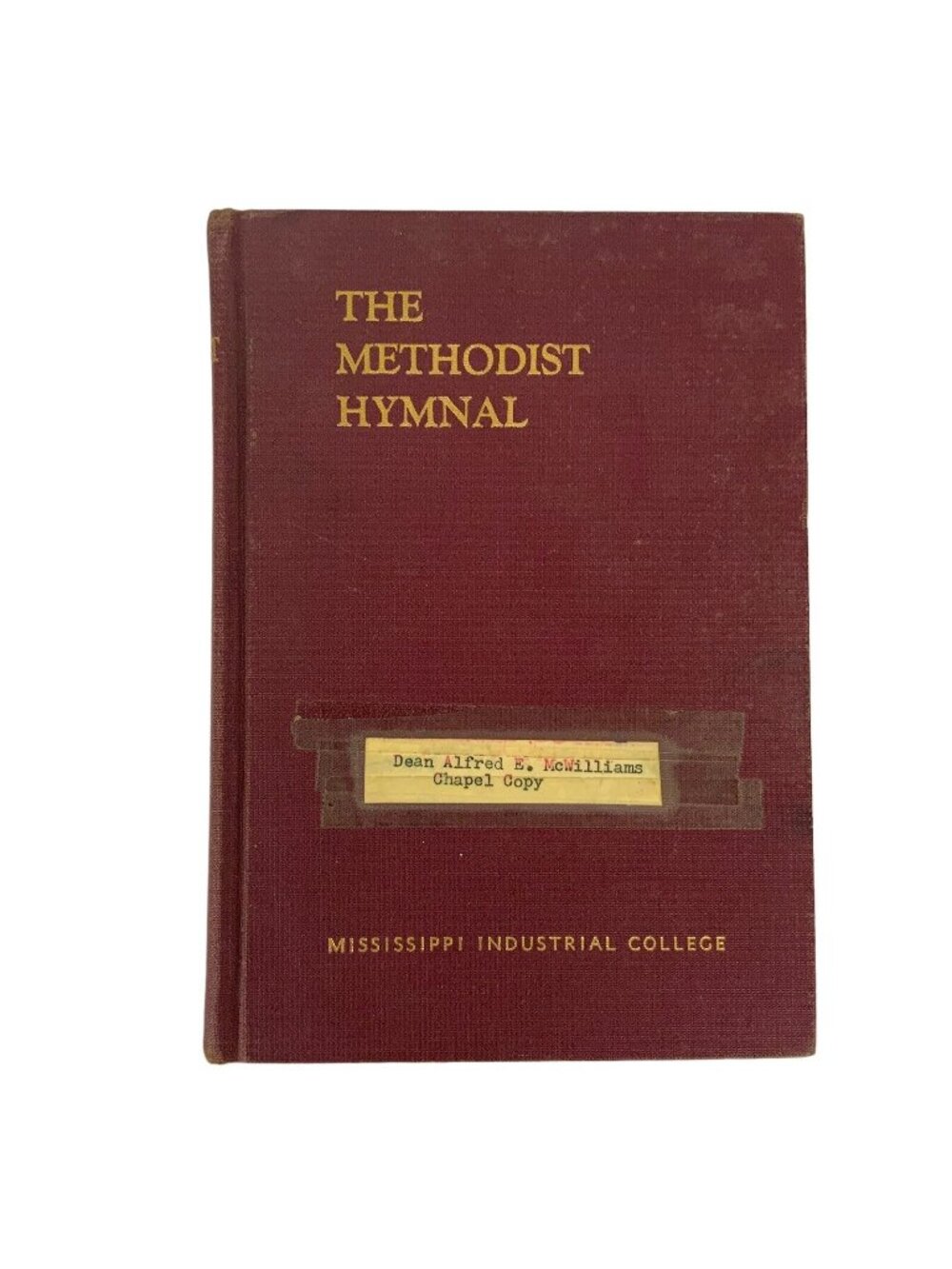 The Methodist Hymnal Official Vintage 1963 Red Hardcover Book